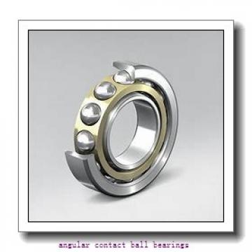 100 mm x 215 mm x 47 mm  ISO 7320 B angular contact ball bearings